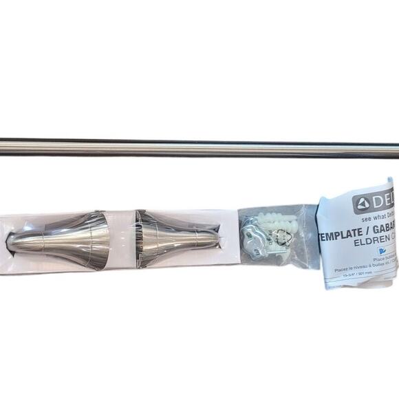 Delta Eldren 24 in. Towel Bar SpotShield Brushed Nickel Finish - Picture 1 of 5